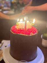 Load image into Gallery viewer, Indulgent chocolate and raspberry cake