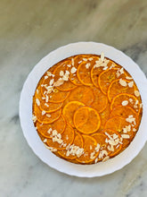 Load image into Gallery viewer, Upside-down Orange and polenta cake.